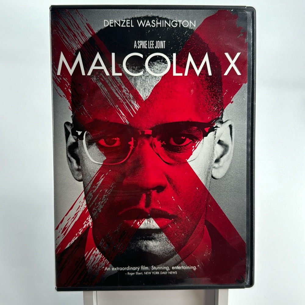 Malcolm X on DVD.